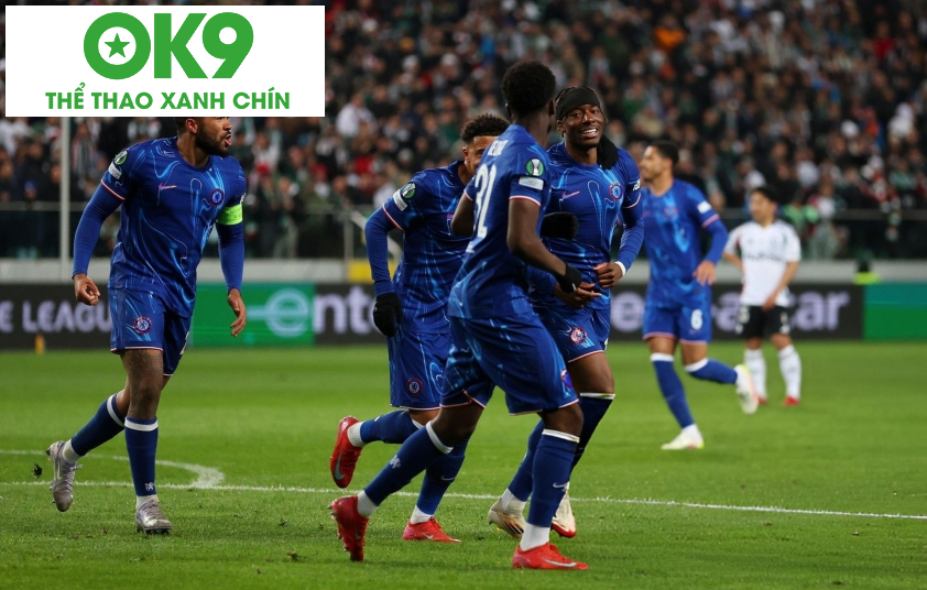 Chelsea dễ dàng đánh bại Legia tại tứ kết lượt đi Conference League Chelsea dễ dàng đánh bại Legia tại tứ kết lượt đi Conference League