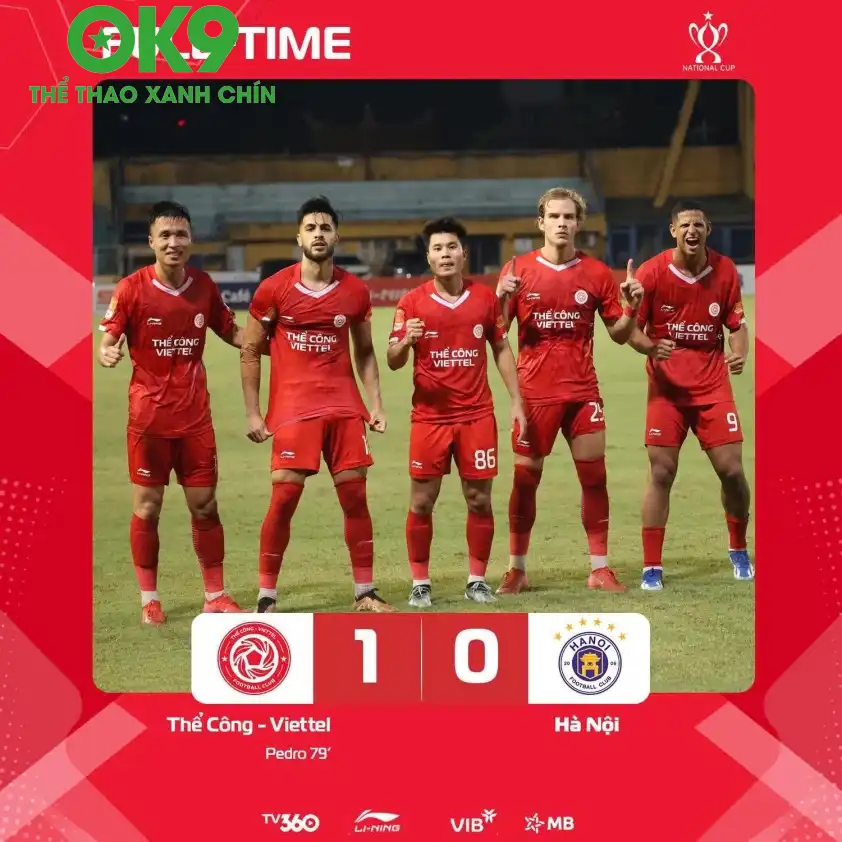 Thể công Viettel đã có chiến thắng trước Hà Nội tại vòng loại Cúp Quốc Gia (Ảnh: CLB) Thể công Viettel đã có chiến thắng trước Hà Nội tại vòng loại Cúp Quốc Gia (Ảnh: CLB)
